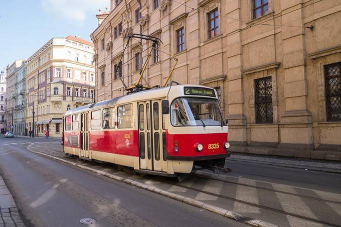 Old school trams Old school trams