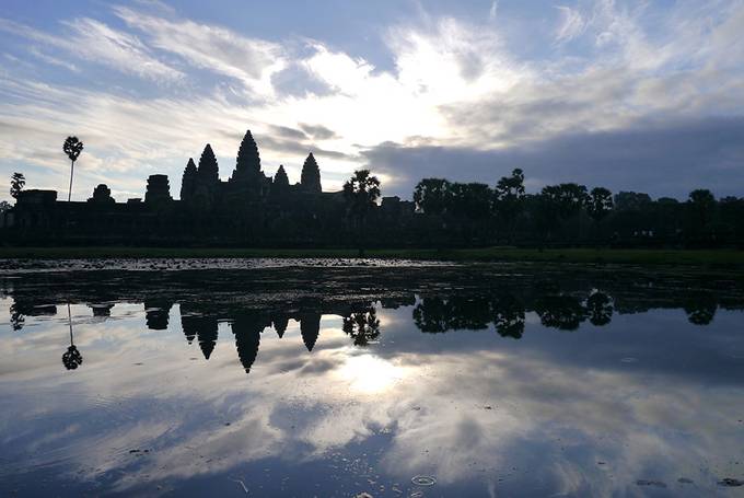 Angkor Wat at sunrise Angkor Wat at sunrise