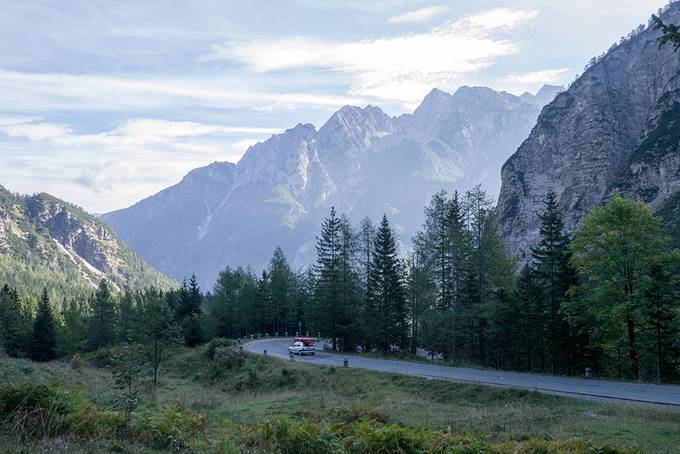 The Vršič Pass The Vršič Pass