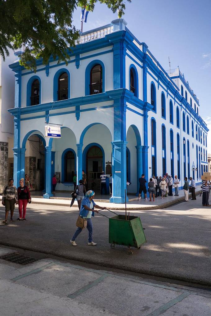Colourful colonial architecture in Bayamo Colourful colonial architecture in Bayamo