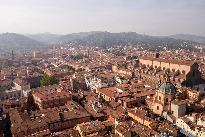 A view of Bologna A view of Bologna