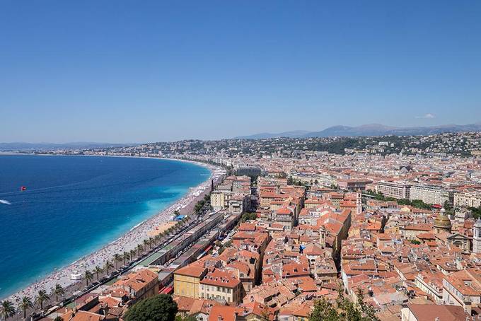 View of Nice from Castle Hill View of Nice from Castle Hill