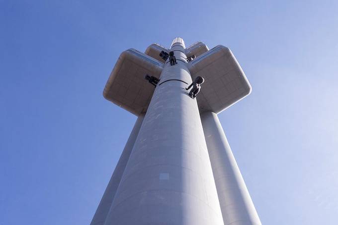 The television tower The television tower