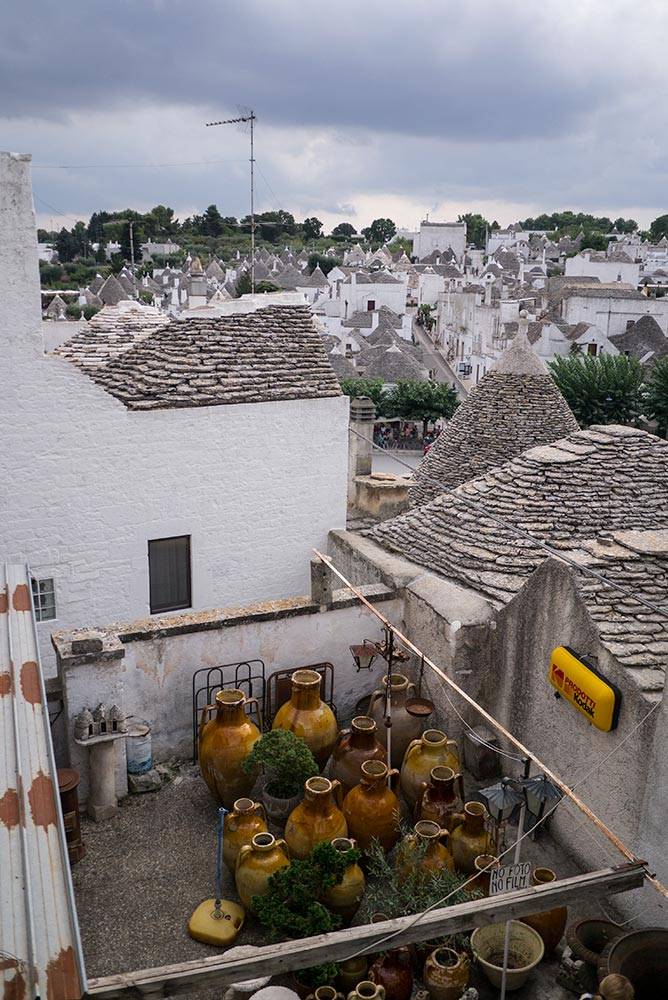 A view of Alberobello A view of Alberobello