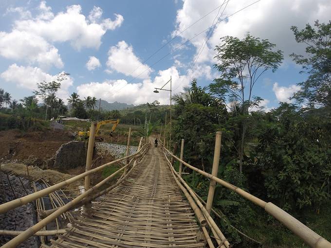 Bamboo bridge Bamboo bridge