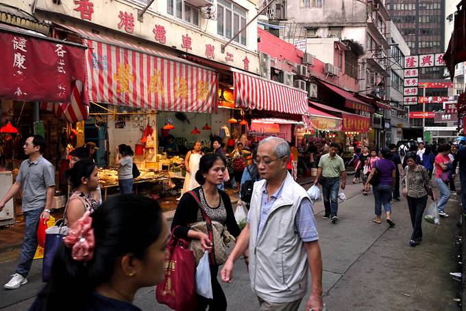Causeway Bay food market Causeway Bay food market