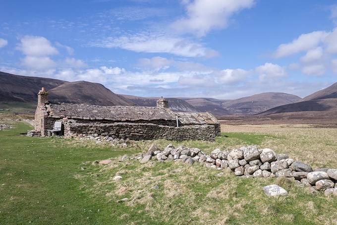 A bothy on the beach A bothy on the beach