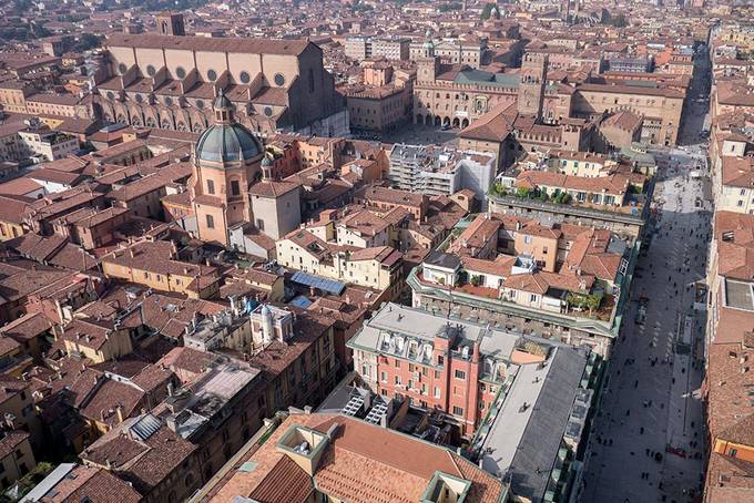 The red roofs of Bologna The red roofs of Bologna