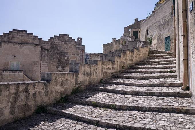 The stone stairways The stone stairways