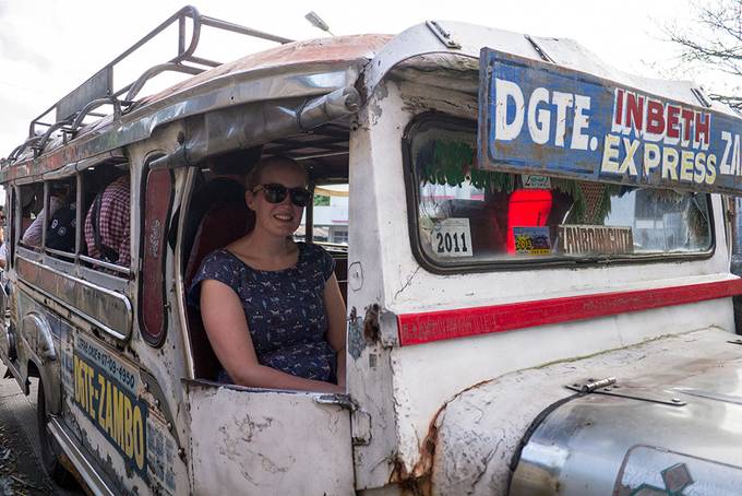 Alice in a jeepney Alice in a jeepney