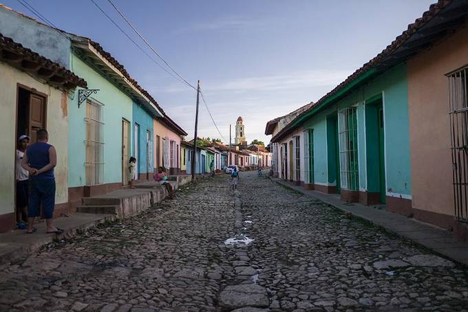 Trinidad's cobbled streets Trinidad's cobbled streets