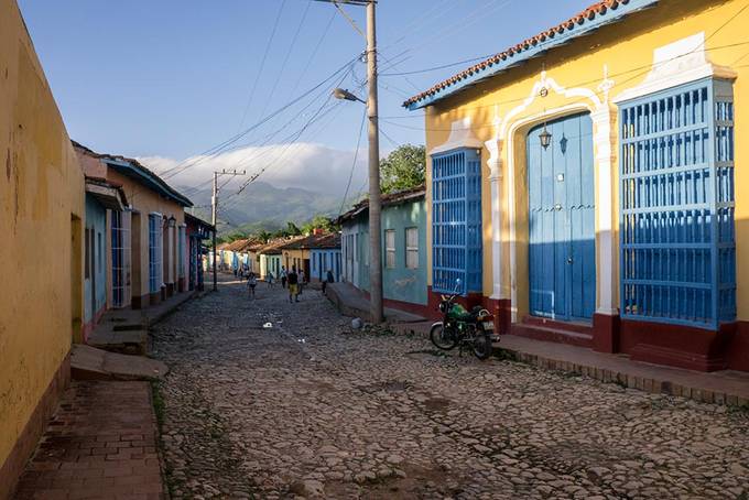 Beautifully preserved colonial buildings Beautifully preserved colonial buildings
