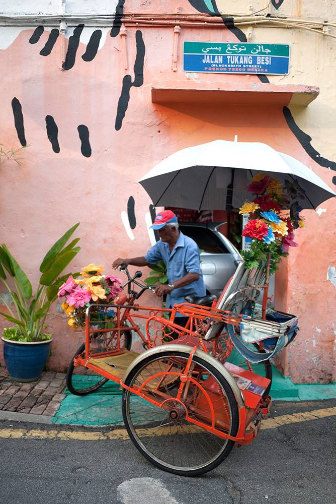 Trishaw driver Trishaw driver