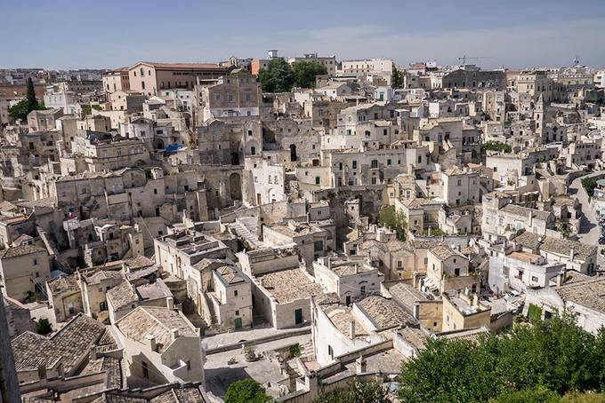 A view of Matera A view of Matera