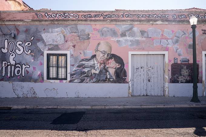Another mural on a side street Another mural on a side street