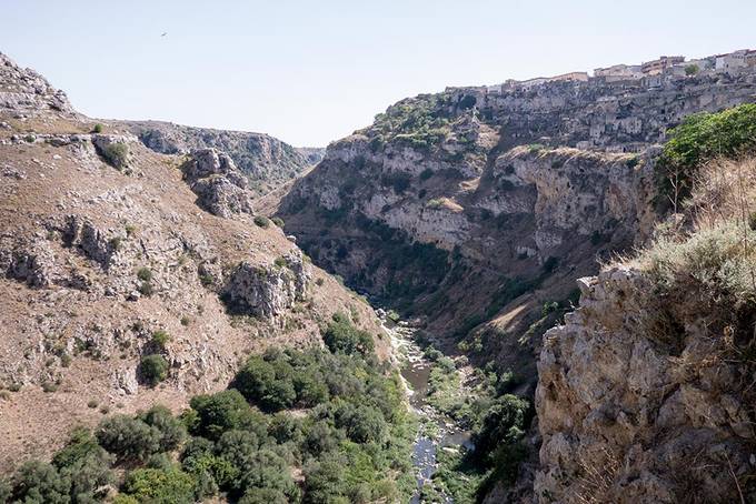 The dramatic scenery around Matera The dramatic scenery around Matera