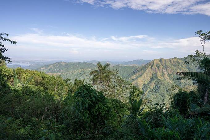 The Sierra Maestra mountains The Sierra Maestra mountains