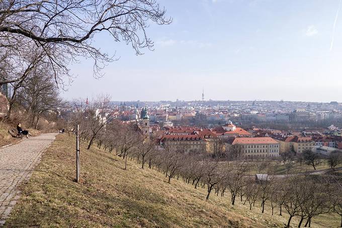 The view from Petrin Hill The view from Petrin Hill