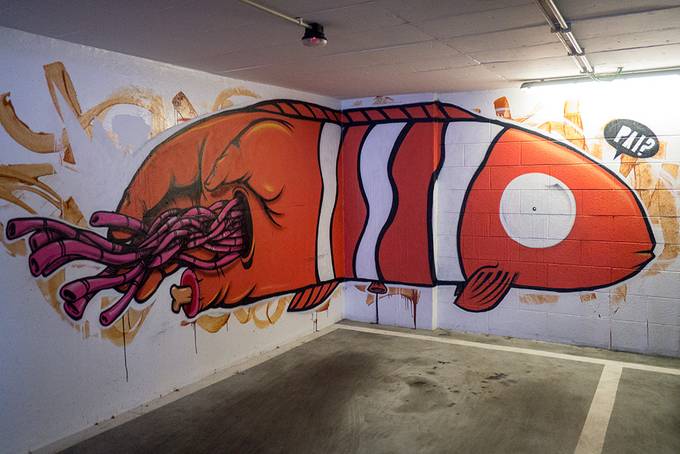 Nemo street art Nemo street art