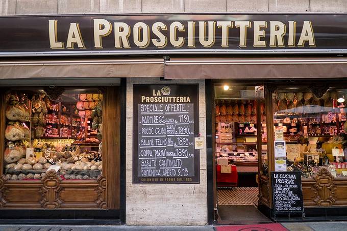 Prosciutteria in Parma Prosciutteria in Parma