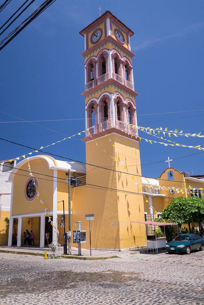 A church