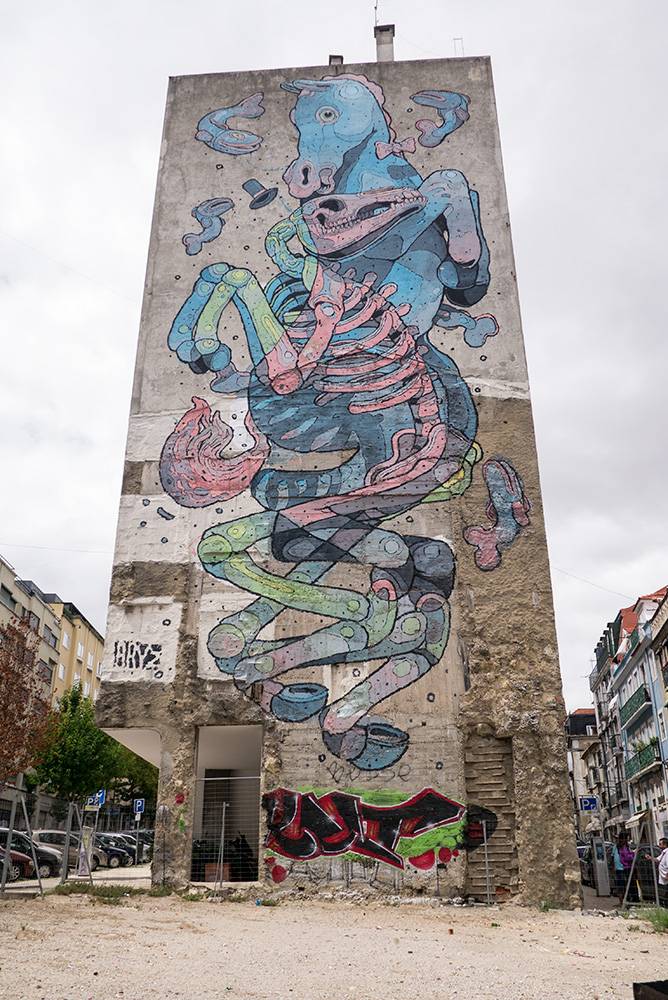 Aryz mural Aryz mural